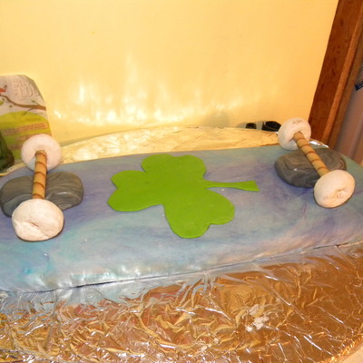 Skateboard Birthday Cake