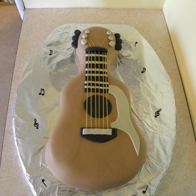 Guitar Cake