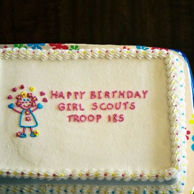 Girl Scout Cake