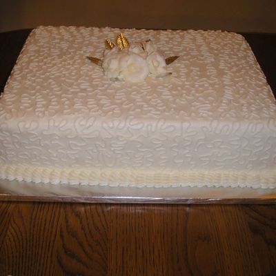 Weding Reception Cake