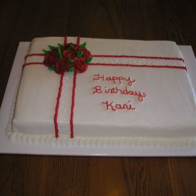 Package Birthday Cake