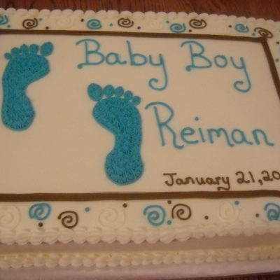 Baby Shower Cake