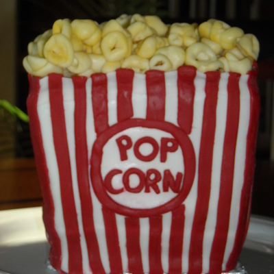 Pop Corn Bag Cake