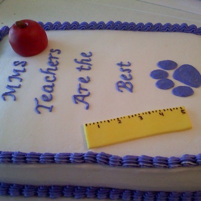 Teacher Appreciation Cake