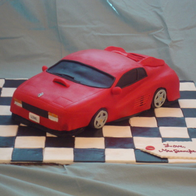 Ferrari Cake