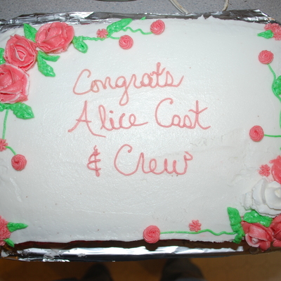 Potluck/finale Cake