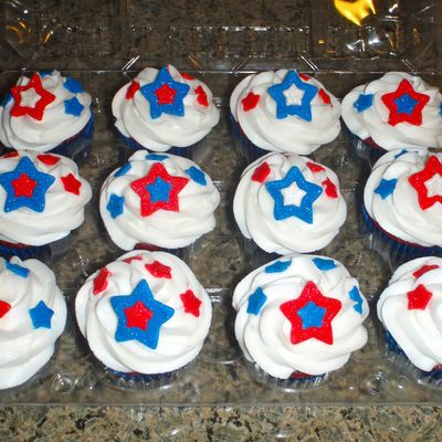 4Th Of July Cupcakes