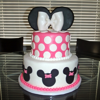 Minnie Mouse Birthday Cake