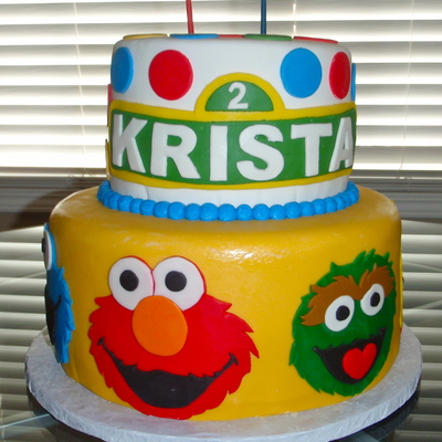Sesame Street Cake