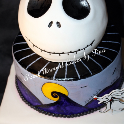 Nightmare Before Christmas 16Th Birthday Cake