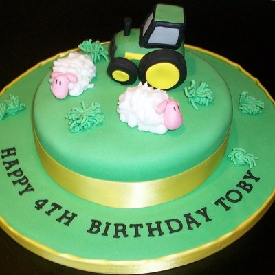 Tractor Cake