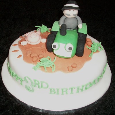 Farmer Giles Birthday Cake