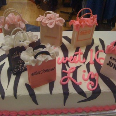 Specialty Store Bags Cake