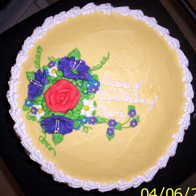 Birthday Memorial Cake