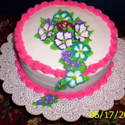 Lady's Birthday Cake