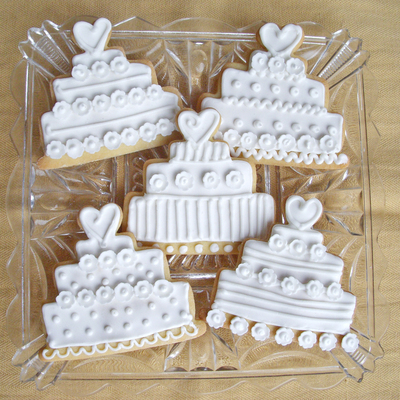 Wedding Cake Cookies