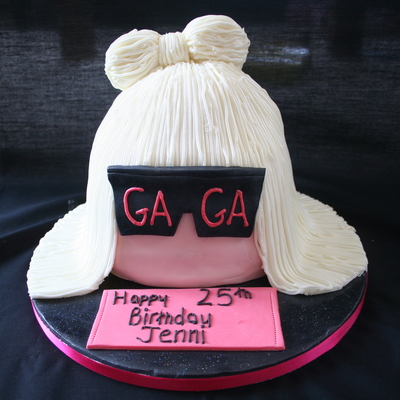 Gaga Birthday Cake