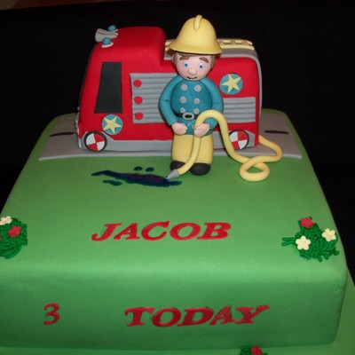 Fireman Sam Birthday Cake