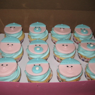 Baby Boy Cupcakes For Baby Shower
