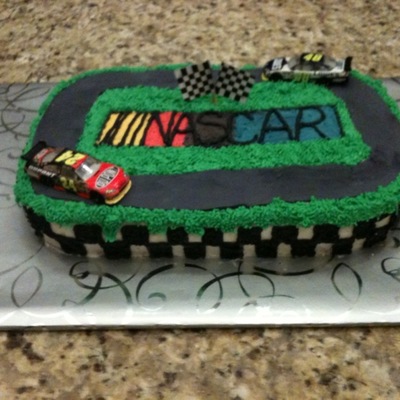 Nascar Cake