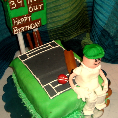 Cricket Themed Bday