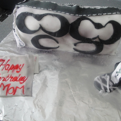 Coach Purse And Shoe Cake