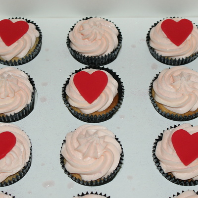 Heart Cupcakes