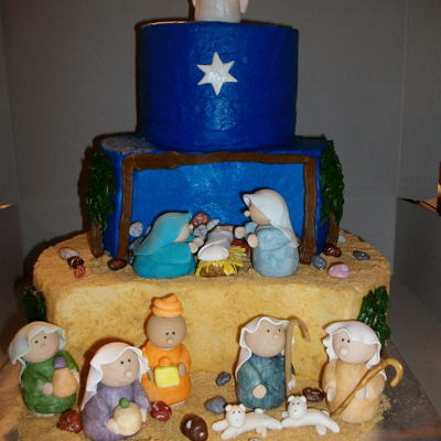 Nativity Cake