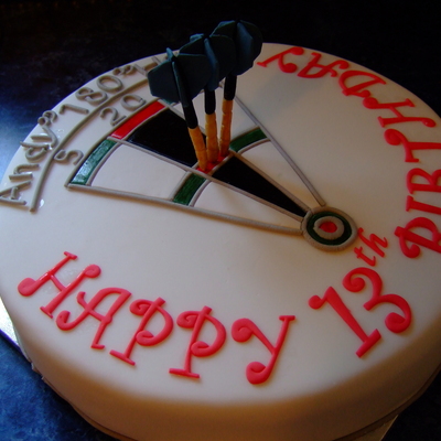 "180"darts Sport Cake