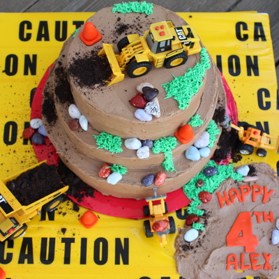Construction Cake