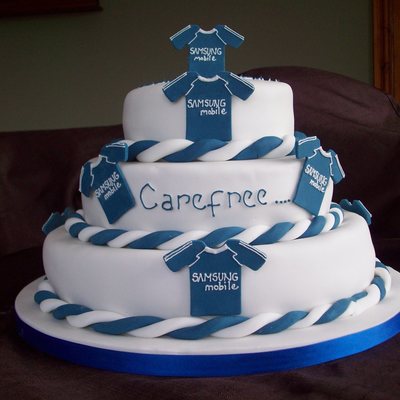 Chelsea Football Cake
