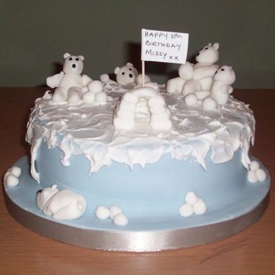 Polar Bear Cake