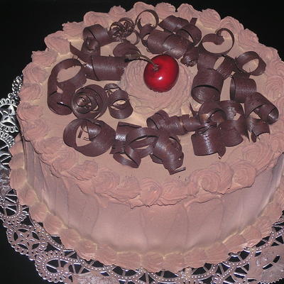 Chocolate Dummy Cake