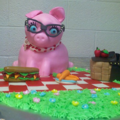 Pig At A Picnic