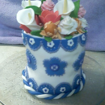 Spring Flowers In Vase