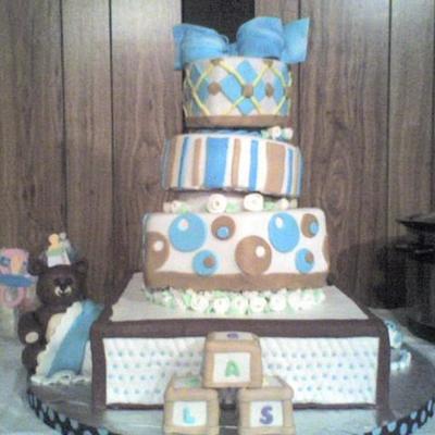 Fallons Shower Cake