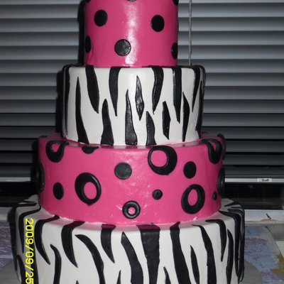 Hot Pink And Zebra Print