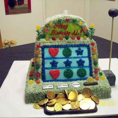 Slot Machine Cake