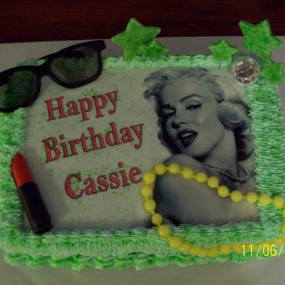 Marilyn Monroe Cake
