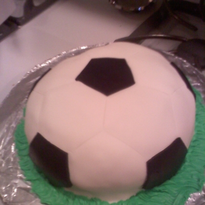 Soccer Ball Cake