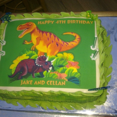 Dino Cake