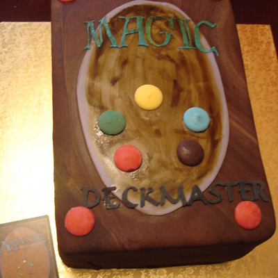 Magic The Gathering Groom's Cake