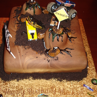 Monster Truck Cake
