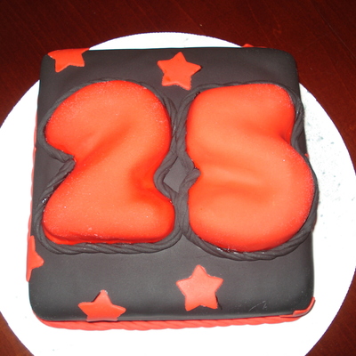 25 Birthday Cake