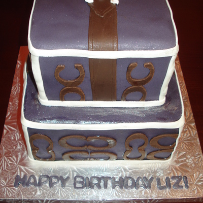 Coach Theme Birthday Cake