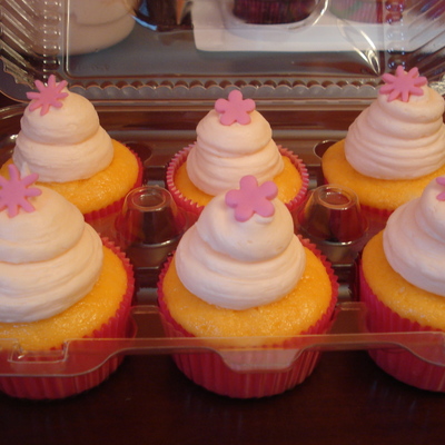 Orange Dreamsicle Cupcakes