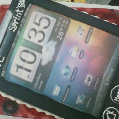 Cell Phone Cake