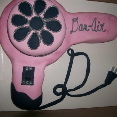 Blow Dryer Cake