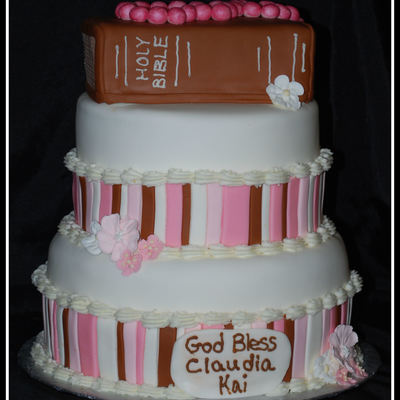 Baptism Cake
