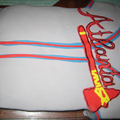 Braves Cake